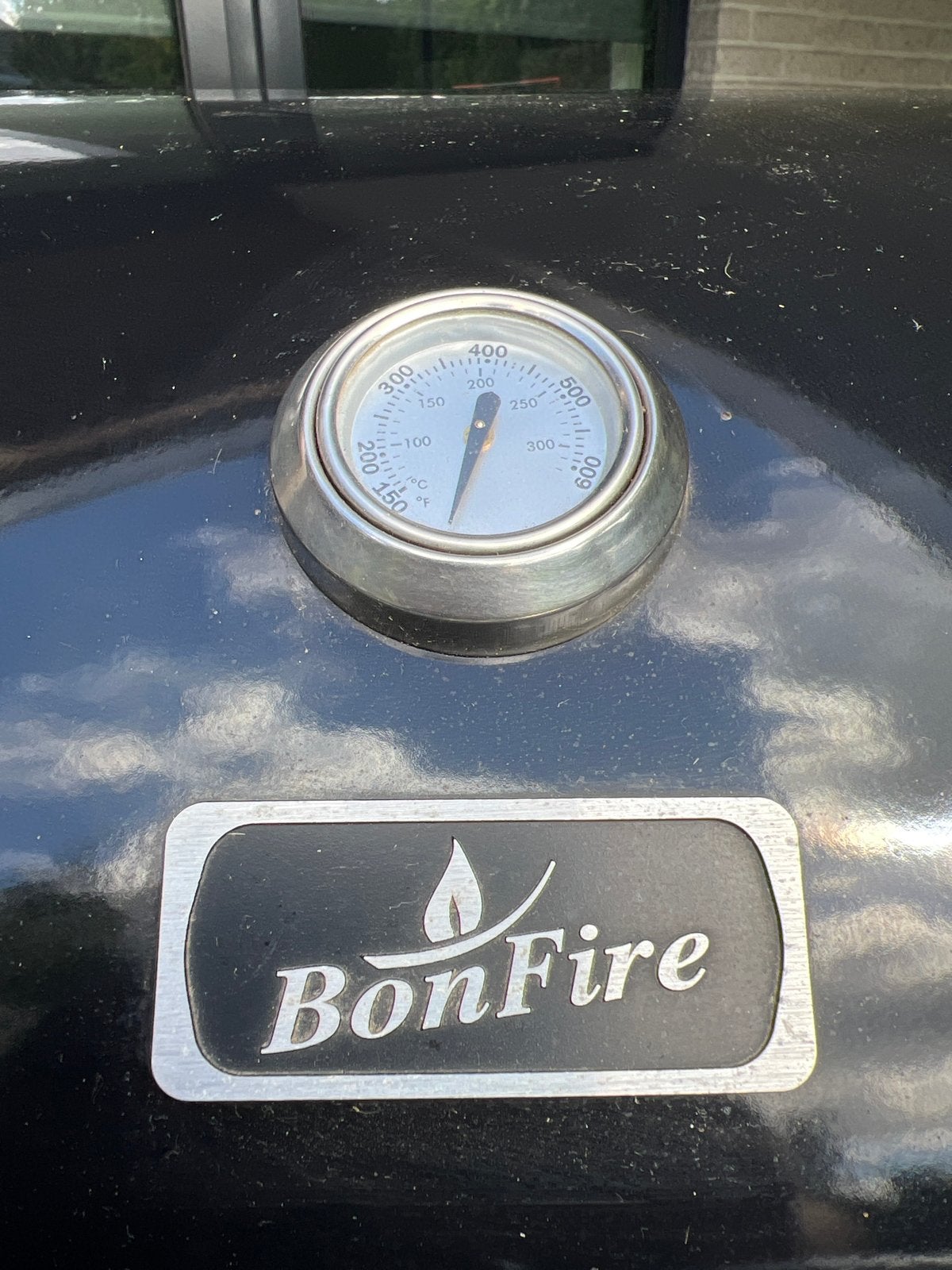 BonFire gasbarbecue met thermometer en zijtafels, Ophalen of Verzenden, Gebruikt