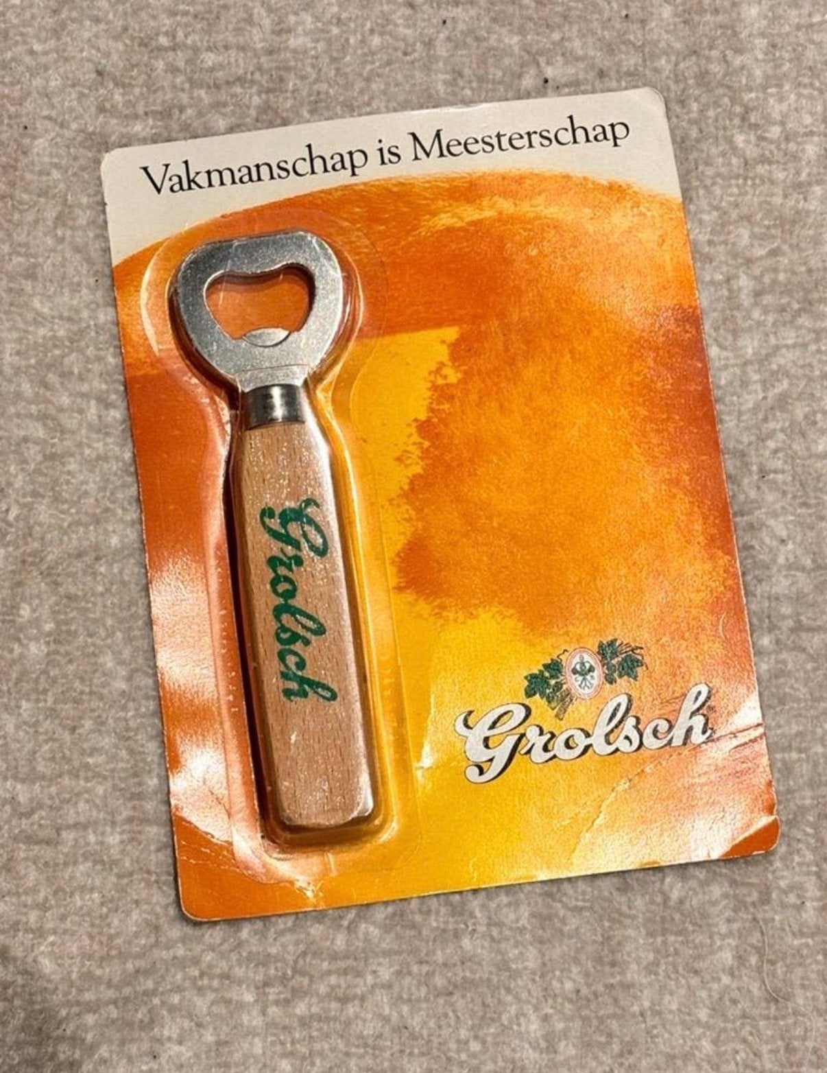 Grolsch Flessenopener - Nieuw in verpakking, Ophalen of Verzenden, Nieuw, Overige typen