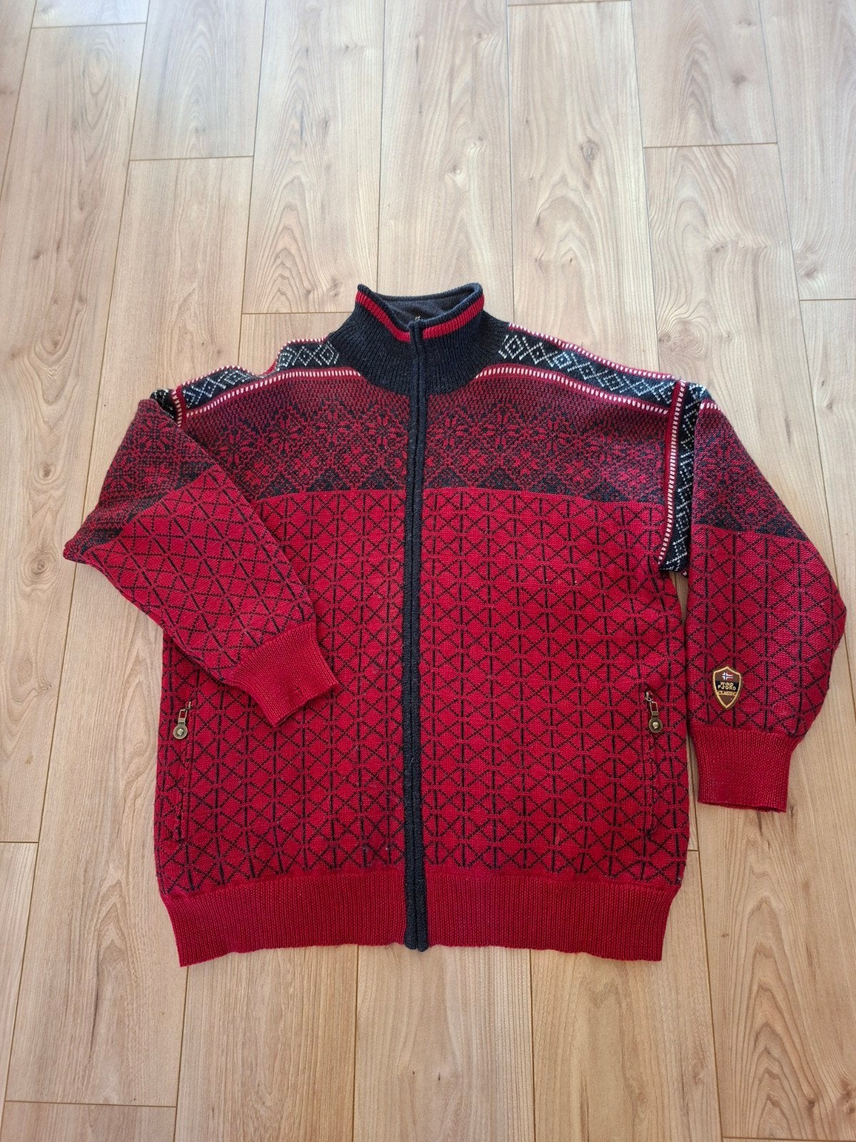 Windfjord Classic Noorse wollen vest - XL, mt. 14, Maat 56/58 (XL), Windfjord Classic, Ophalen of Verzenden, Gedragen
