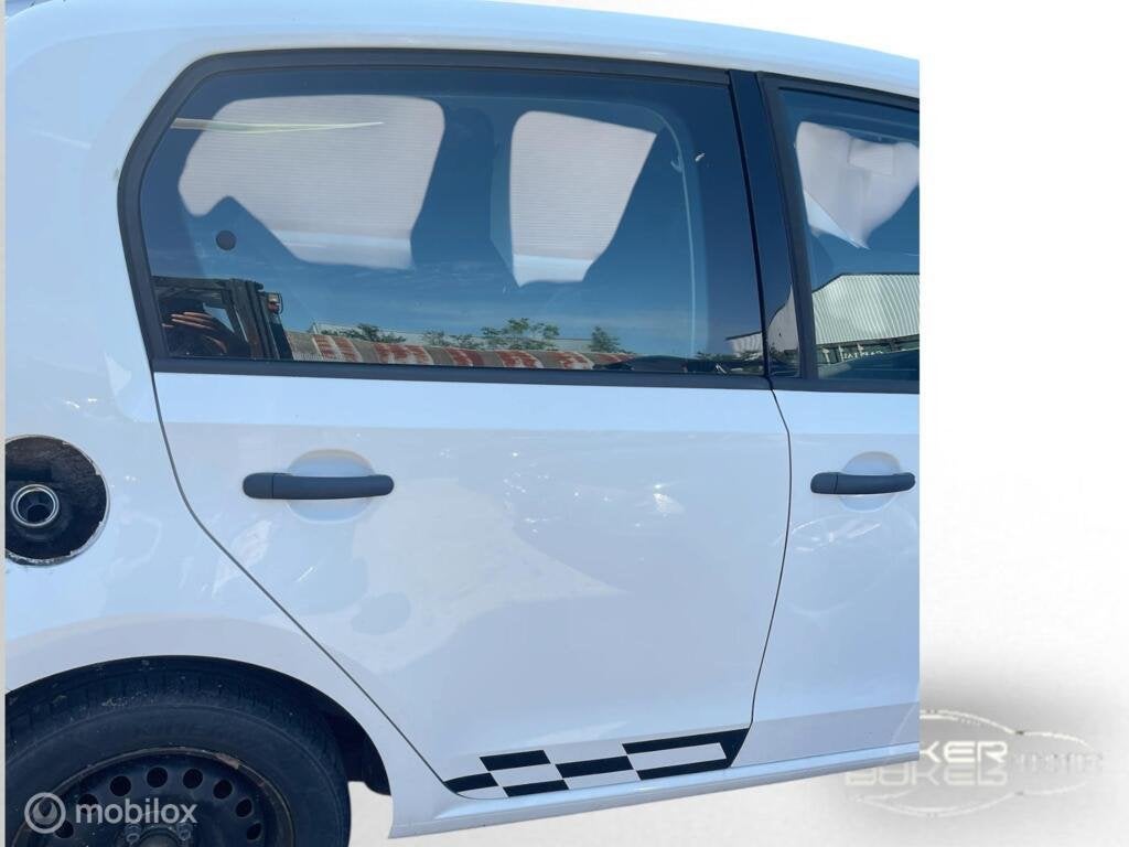 Portier rechtsachter Skoda Citigo Volkswagen Up! Mii LB9A, Gebruikt, Deur, Achter, Ophalen of Verzenden