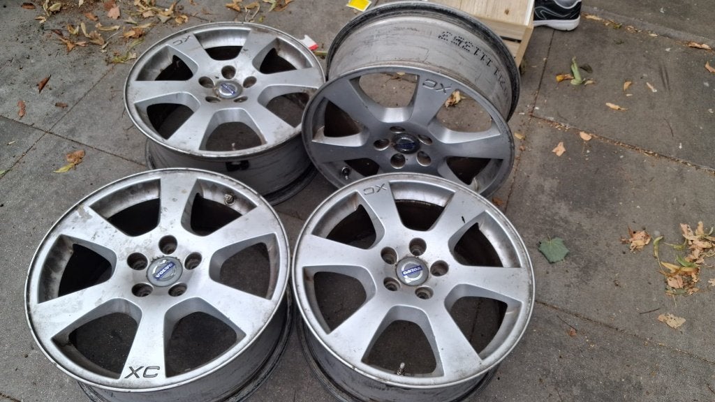 Velgen Volvo XC70, XC60, XC90, V70, S60, S80, Gebruikt, Velg(en), 17 inch, Ophalen of Verzenden