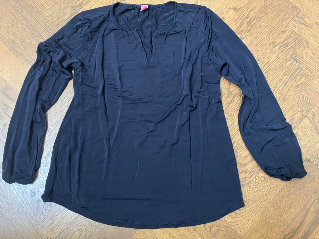 Kyra & co blauw shirt maat L, Blauw, Maat 42/44 (L), Ophalen of Verzenden, Zo goed als nieuw