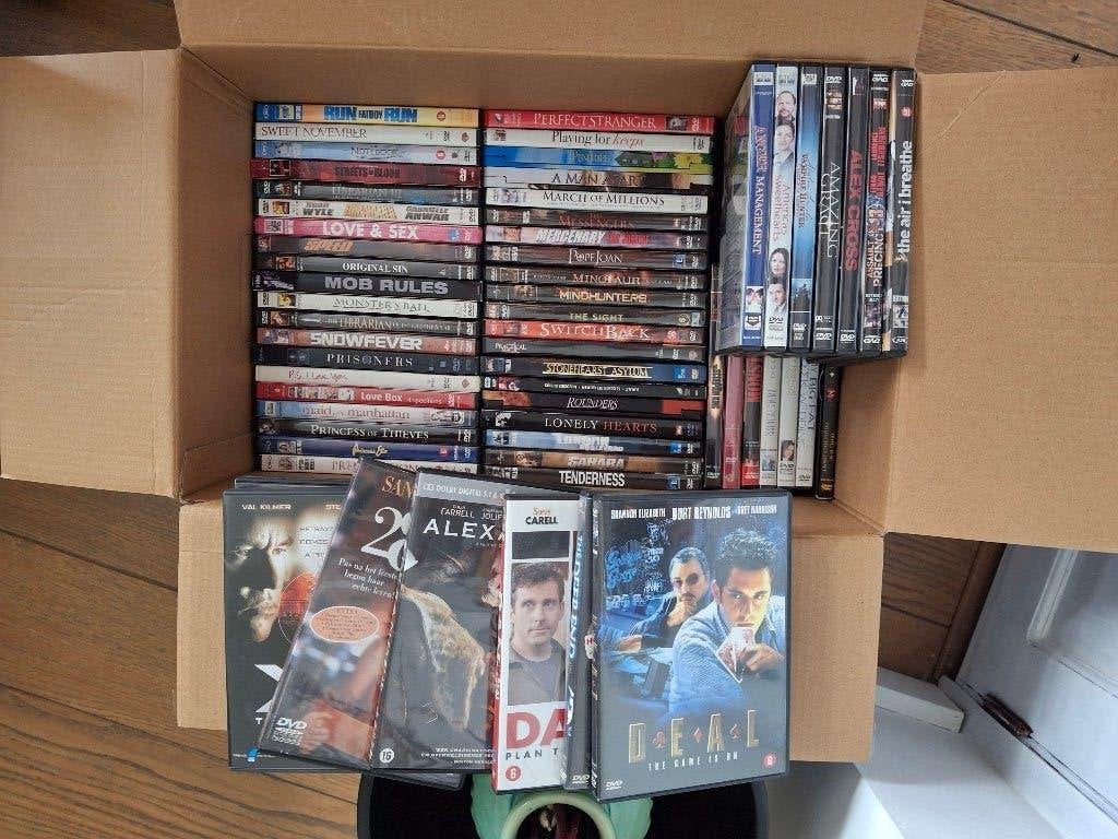 Opkopen partij dvd's, Cd's en Dvd's, Dvd's | Actie, Zo goed als nieuw, Alle leeftijden, Ophalen