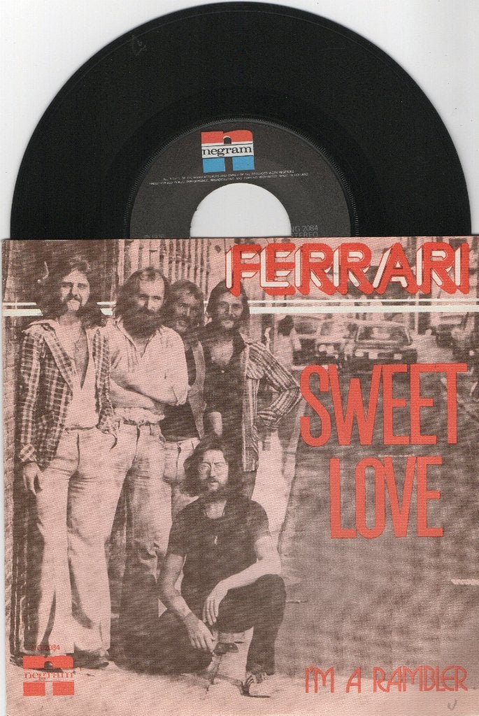Ferrari – Sweet Love, Cd's en Dvd's, Vinyl Singles, Ophalen of Verzenden, Zo goed als nieuw, 7 inch, Pop
