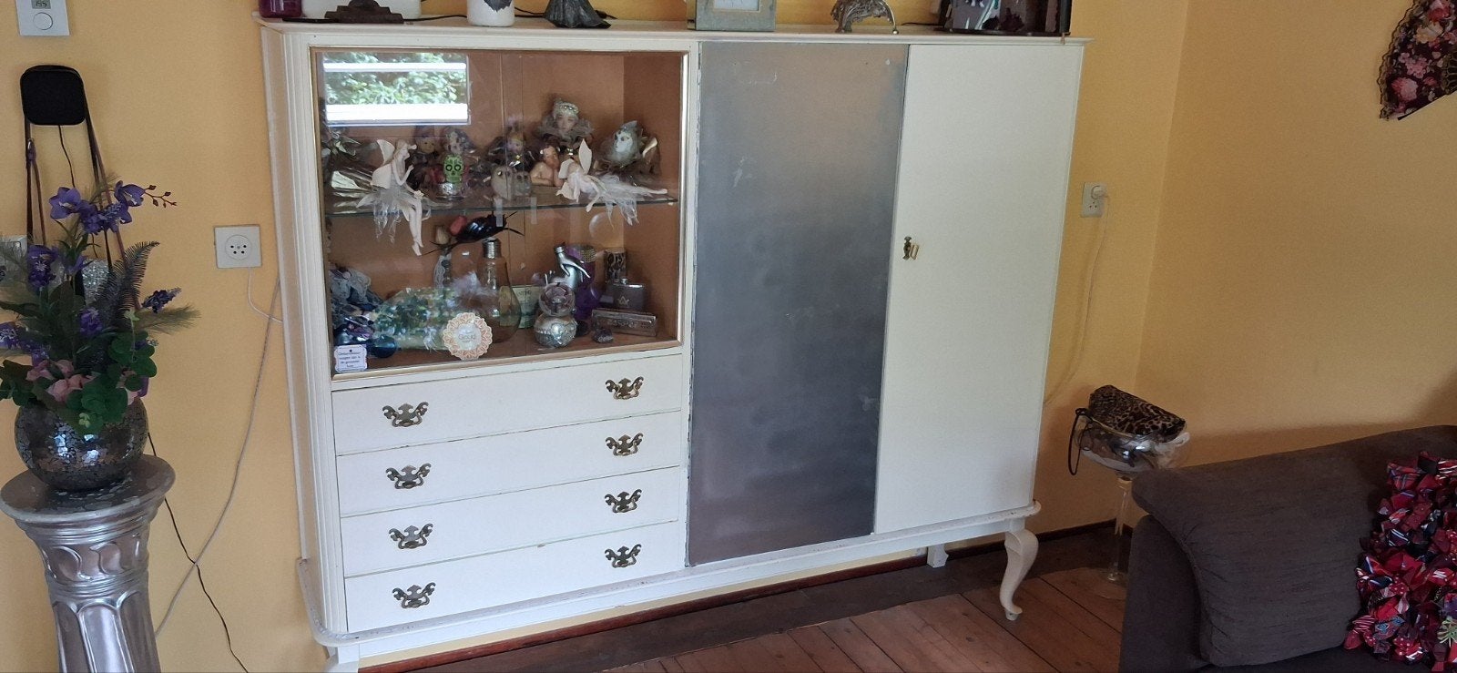 Brocante kast en tv kast, Huis en Inrichting, Kasten | Dressoirs, Ophalen, Gebruikt, 25 tot 50 cm, 50 tot 100 cm
