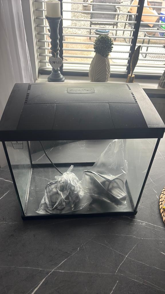 Aquarium, Dieren en Toebehoren, Vissen | Aquaria en Toebehoren, Ophalen, Zo goed als nieuw, Leeg aquarium