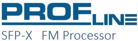 Profline SFPx FM-Processor, Ophalen of Verzenden, Gebruikt, Zender en Ontvanger