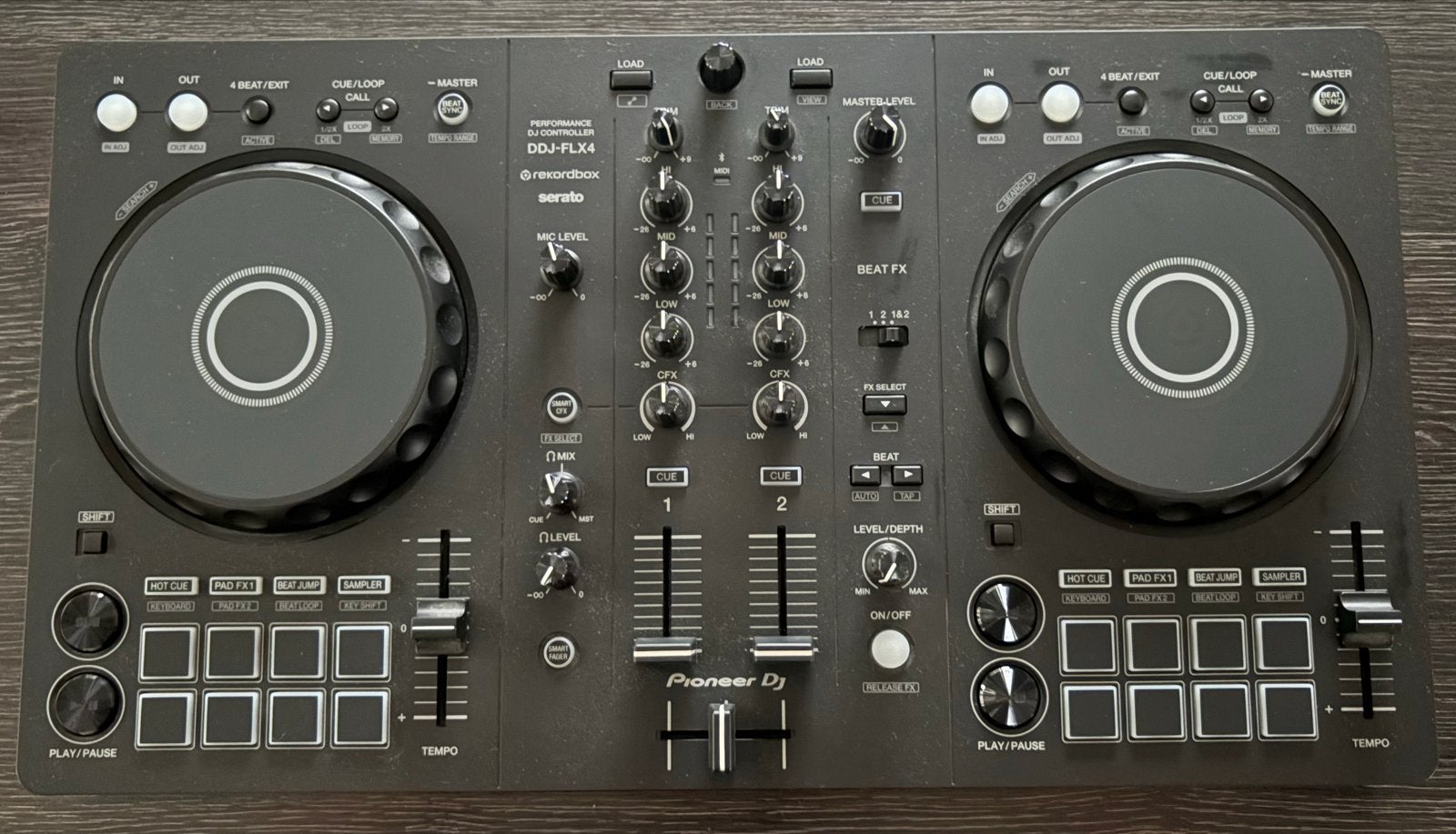 Pioneer DDJ-FLX4 DJ-controller - Zo goed als nieuw, Muziek en Instrumenten, Ophalen, Zo goed als nieuw, Dj-set, Pioneer