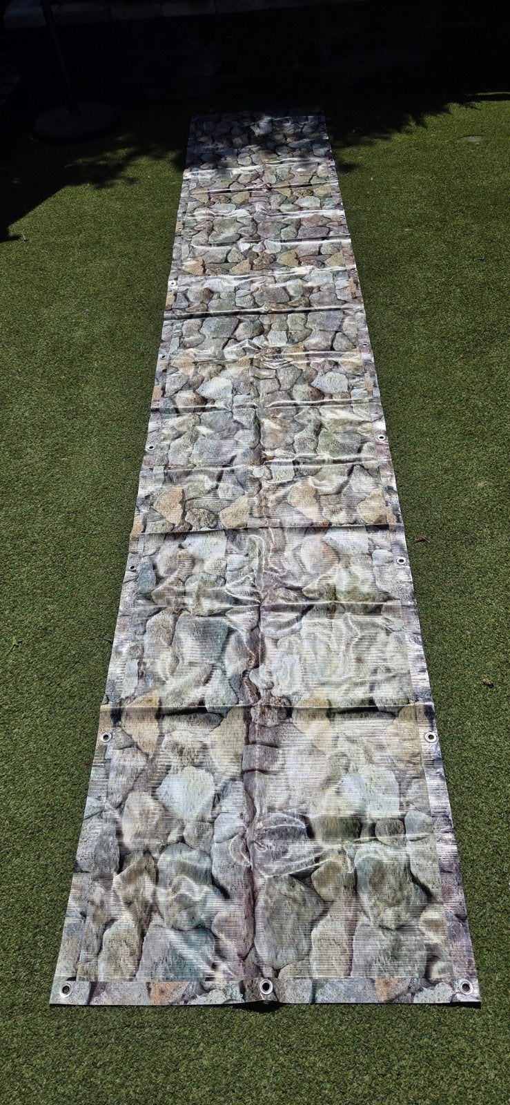 Balkonscherm met Steenmotief - Privacy en Decoratie, Tuin en Terras, Ophalen of Verzenden, Nieuw