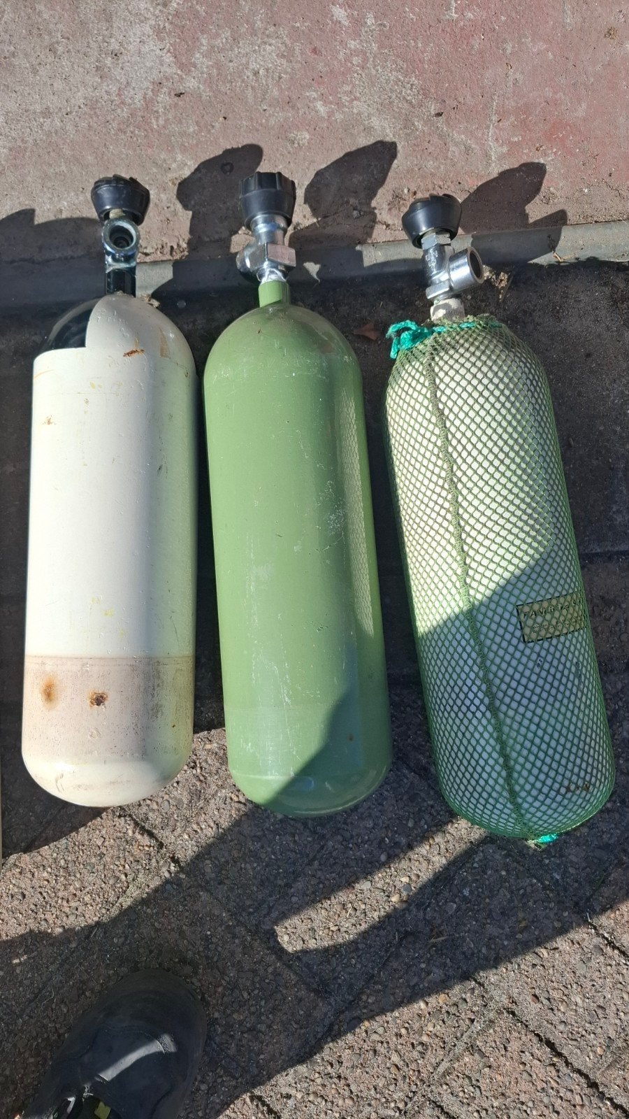 Kleine conische duikfles 5 liter 200 bar, Ophalen, Gebruikt, Duikfles