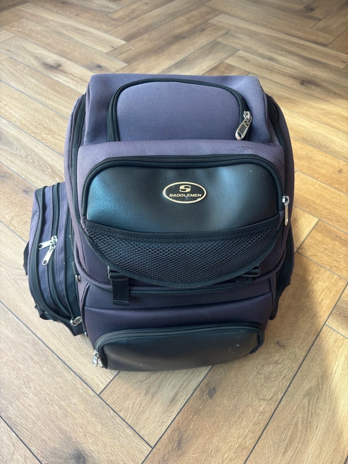 Saddlemen Motortas voor Sissybar - Gebruikt, Motoren, Ophalen of Verzenden, Gebruikt