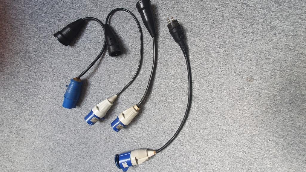 Verloopstekkers voor caravan, Caravans en Kamperen, Ophalen of Verzenden