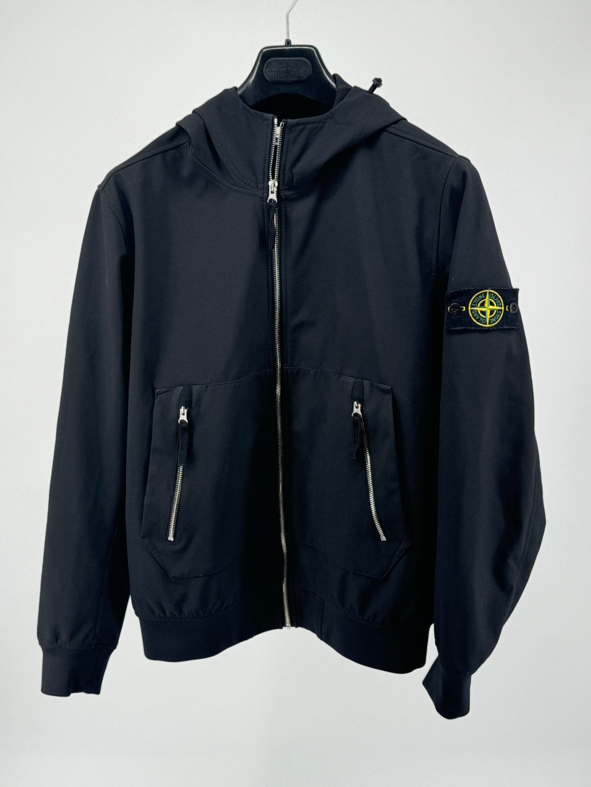 Stone Island Jas | Maat L, Kleding | Heren, Maat 52/54 (L), Stone, Zwart, Ophalen of Verzenden