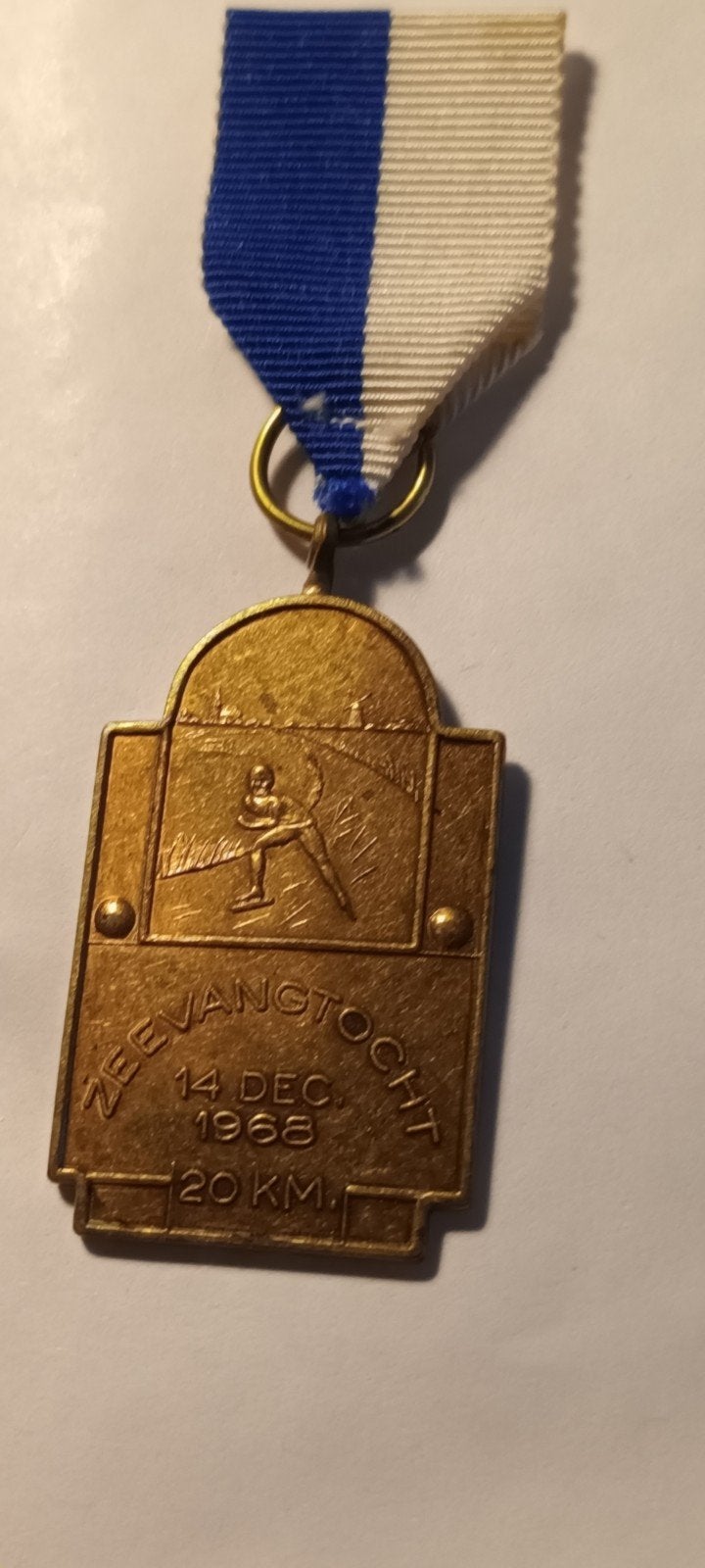 Zeevangtocht Medaille 1968 - 20 KM, Ophalen of Verzenden, Gebruikt