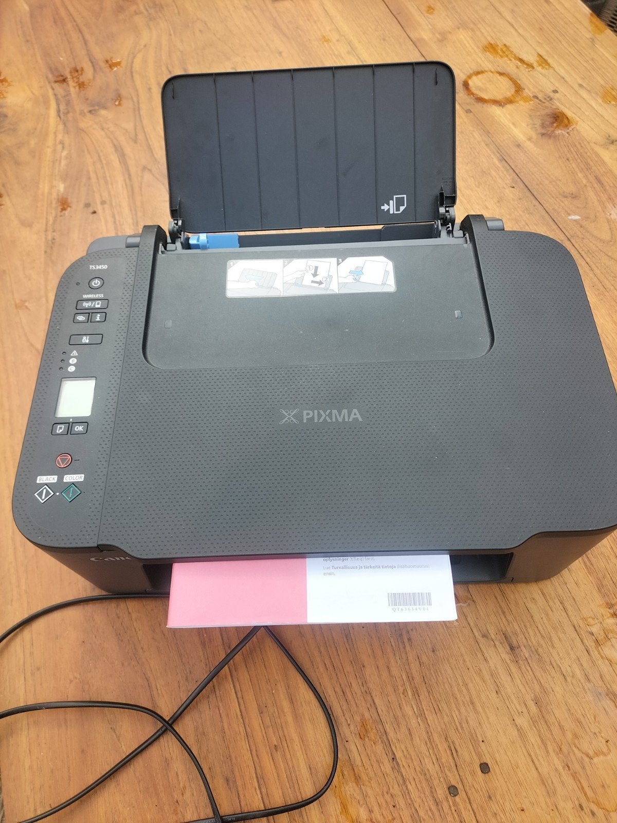 Canon Pixma TS3450 All-in-One Inkjetprinter met Wi-Fi, Computers en Software, Kleur printen, Gebruikt, Canon, Inkjetprinter