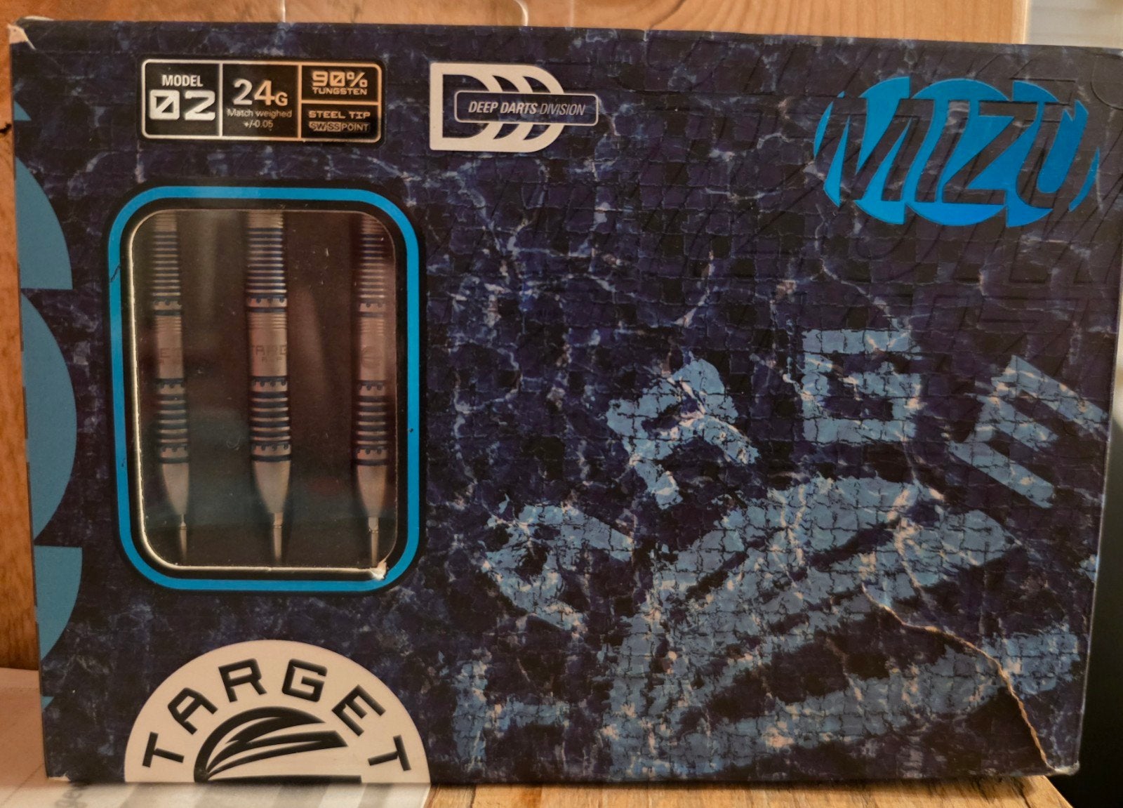 Target Mizu 02 Darts - 24 gram, Ophalen of Verzenden, Zo goed als nieuw