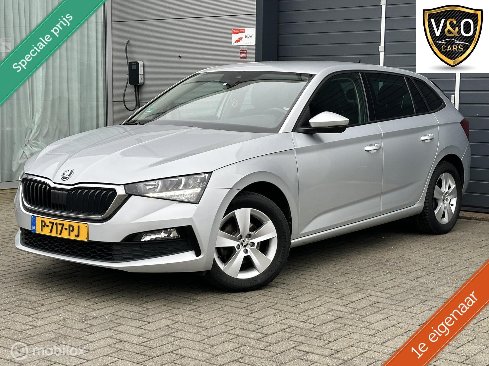 Skoda Scala 1.0 TSI Ambition, Voorwielaandrijving, Gebruikt, 610 kg, Parkeersensor