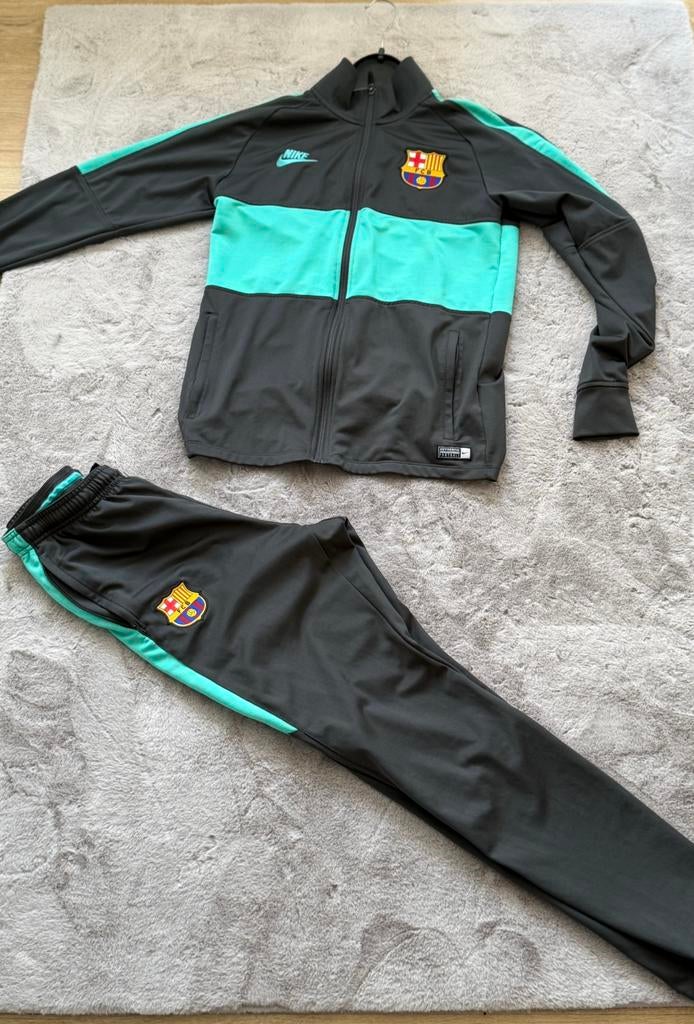 Barcelona trainingspak S, Blauw, Ophalen of Verzenden, Zo goed als nieuw, Voetbal