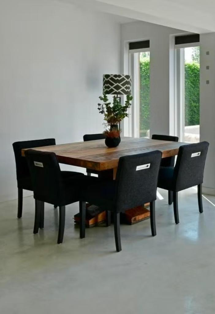 Vierkante eettafel dBodhi 130 cm, Ophalen, Zo goed als nieuw, Vijf personen of meer, 100 tot 150 cm