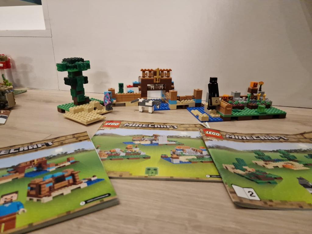 Minecraft grote set 21135, Ophalen of Verzenden, Gebruikt