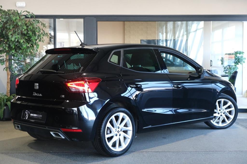 Seat Ibiza 1.0 EcoTSI FR DSG NW TYPE Navi Led Pdc Climate Cr, Auto's, Stof, Gebruikt, USB, Origineel Nederlands