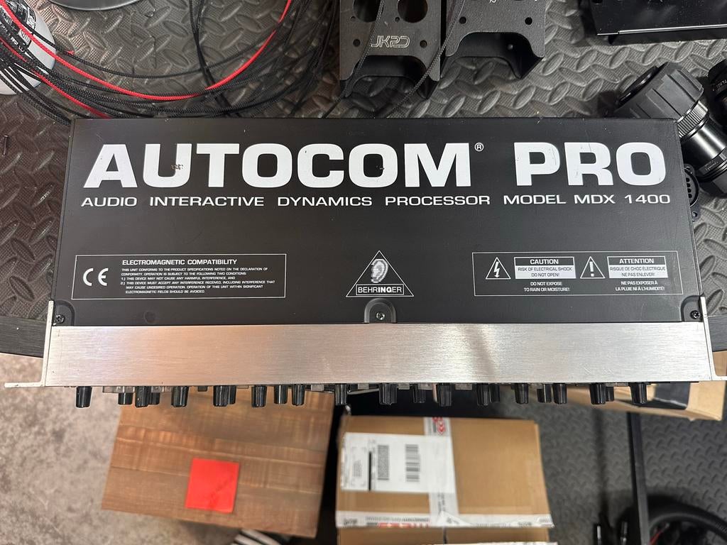 Behringer Autocom Pro MDX1400, Ophalen of Verzenden, Gebruikt, Compressor