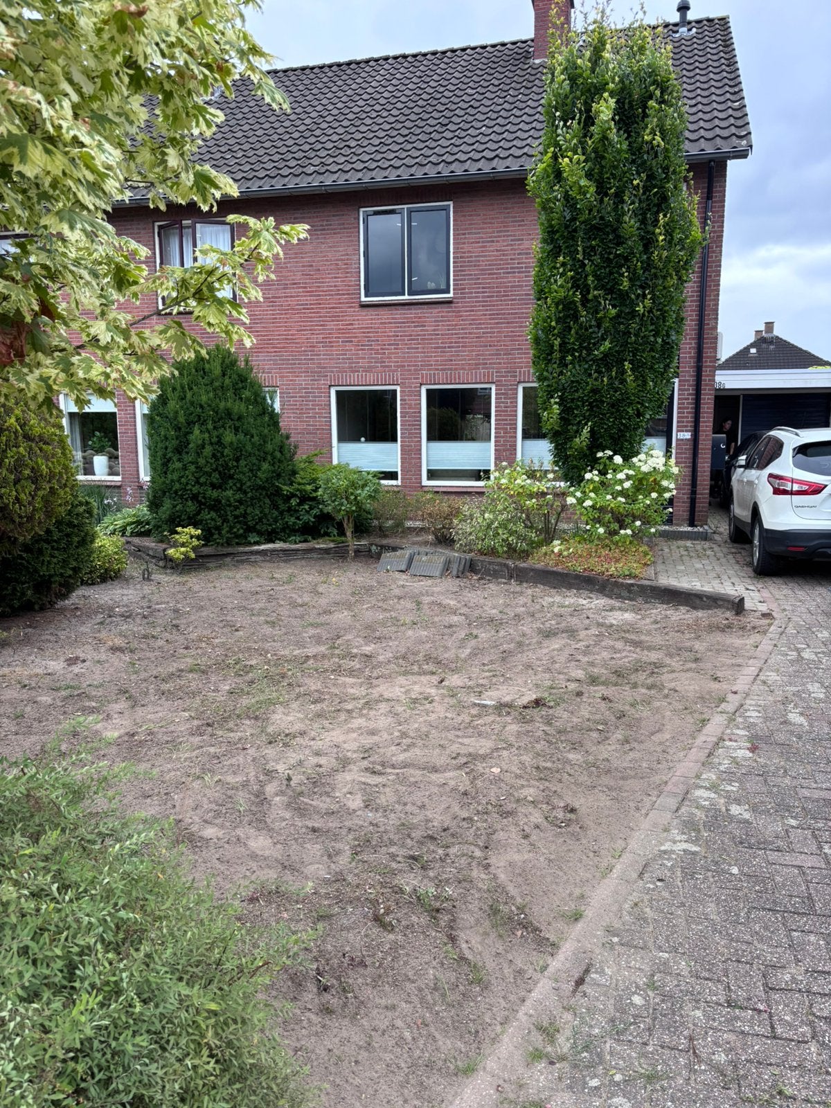 Gratis 8 Kuub zwart zand, Tuin en Terras, Ophalen, Overige typen