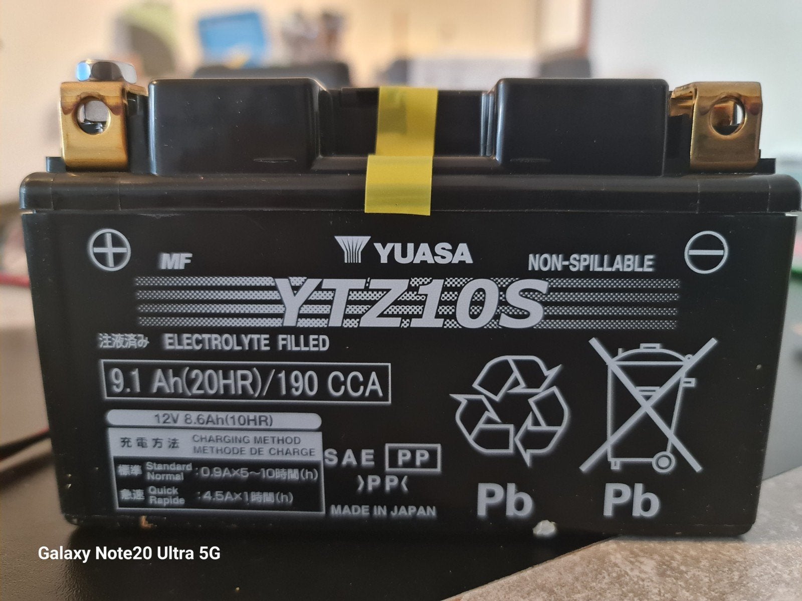 Nieuwe Yuasa YTZ10S accu voor Yamaha Tenere 700, Motoren, Ophalen, Nieuw