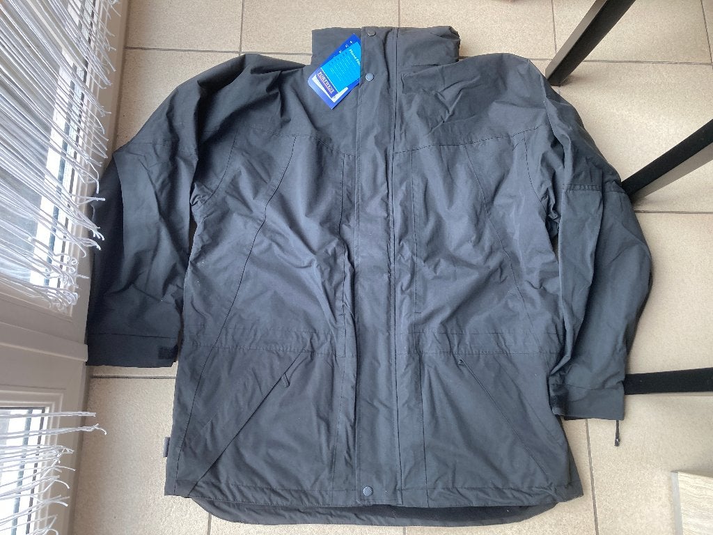 Nieuwe stevige Portwest jas ( Zwart ) Maat L, Ophalen of Verzenden, Nieuw, Maat 52/54 (L), Zwart