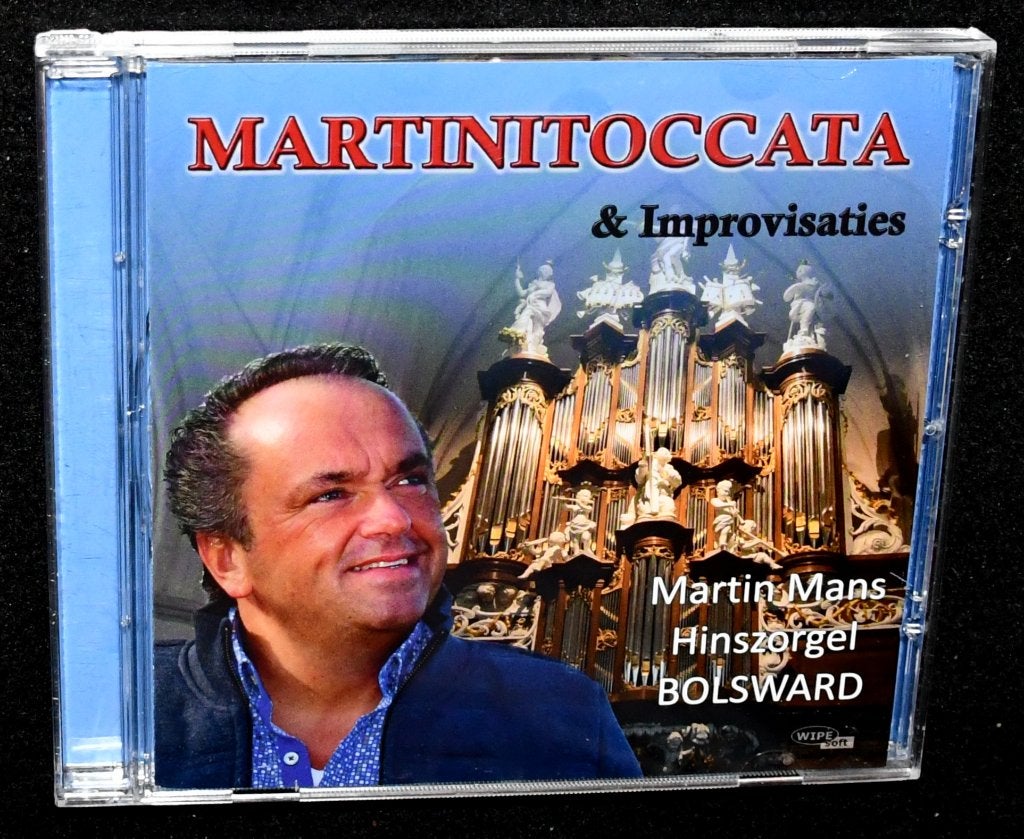 Martin Mans - Hinsorgel, Bolsward -Martinitoccata & Improvis, Cd's en Dvd's, Cd's | Religie en Gospel, Ophalen of Verzenden, Zo goed als nieuw
