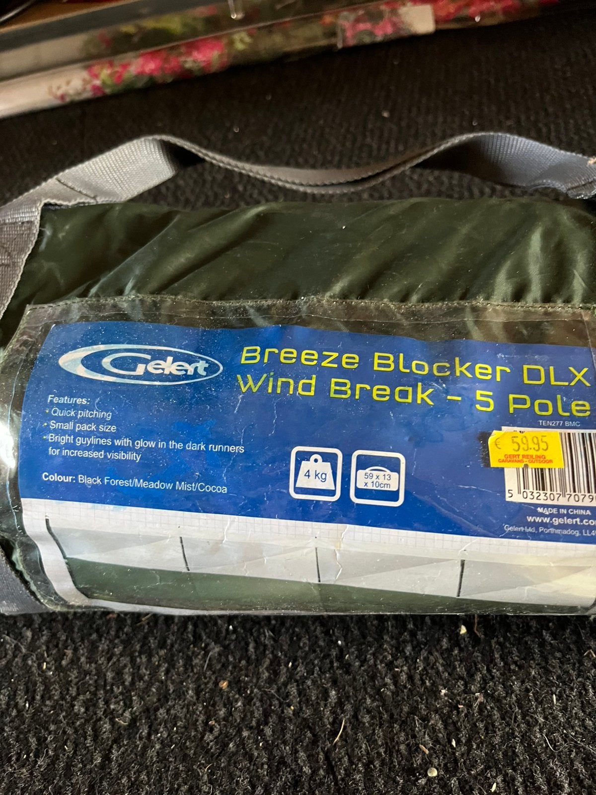 Prima windscherm, Caravans en Kamperen, Ophalen, Zo goed als nieuw