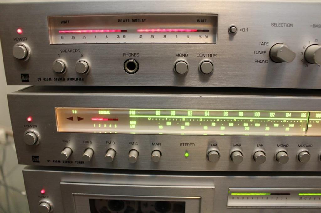 Dual hifi set 450, Ophalen, Zo goed als nieuw, Overige merken, Microset
