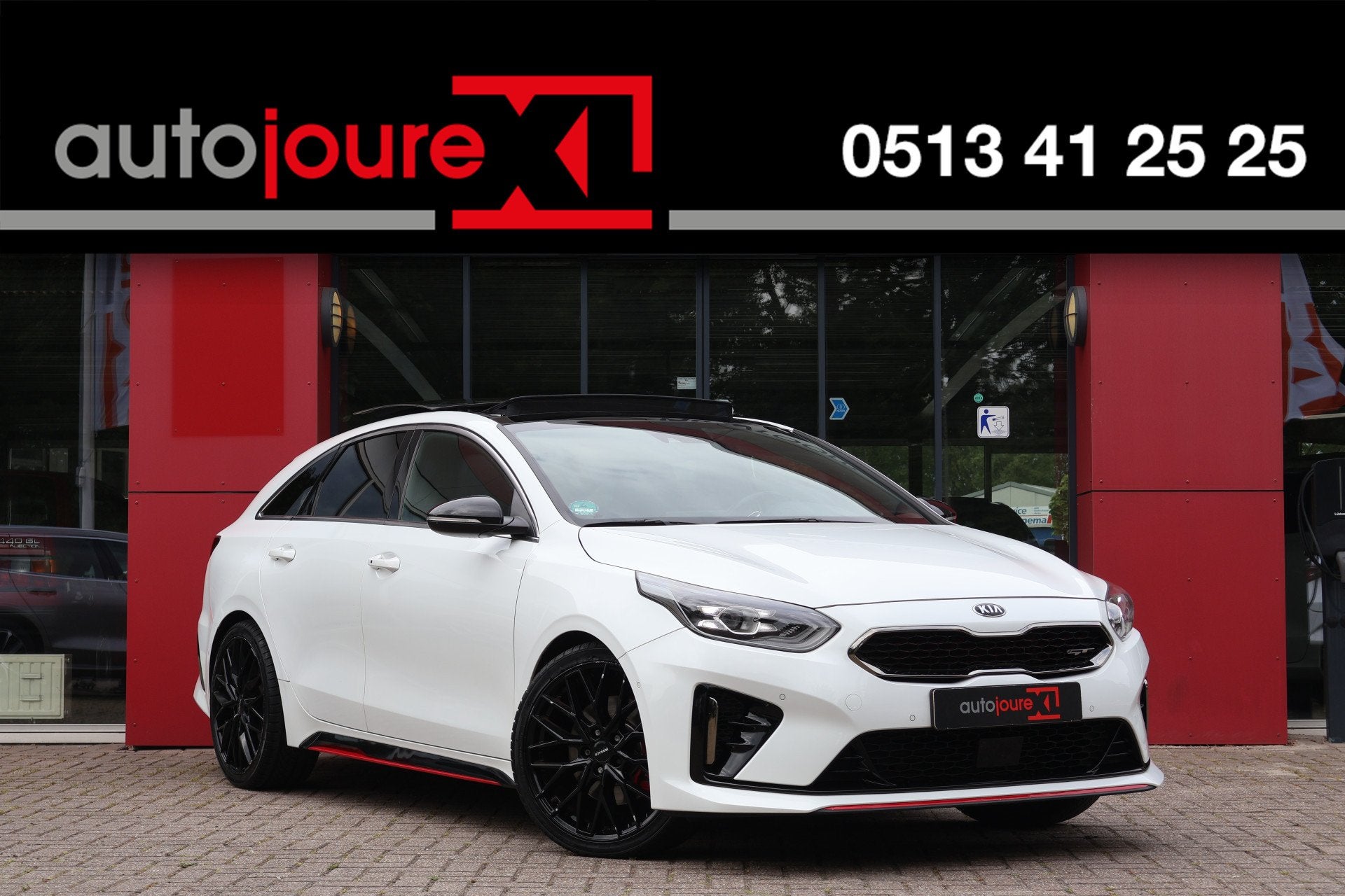 Kia ProCeed 1.6 T-GDI GT 204pk | Origineel NL | Panoramadak, Auto's, Gebruikt, Wit, Origineel Nederlands, Adaptive Cruise Control