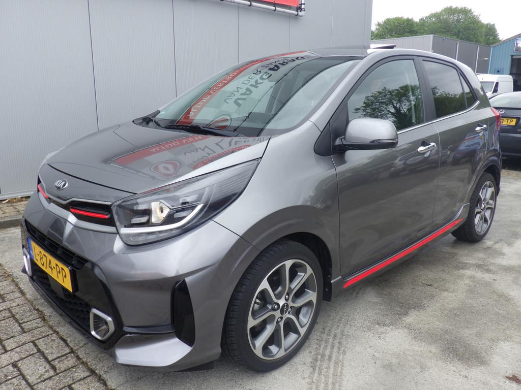 Kia Picanto 1.0 T-GDi 100PK GT-Line, Schuif/Kanteldak, Camer, Voorwielaandrijving, 101 pk, Gebruikt, Bedrijf