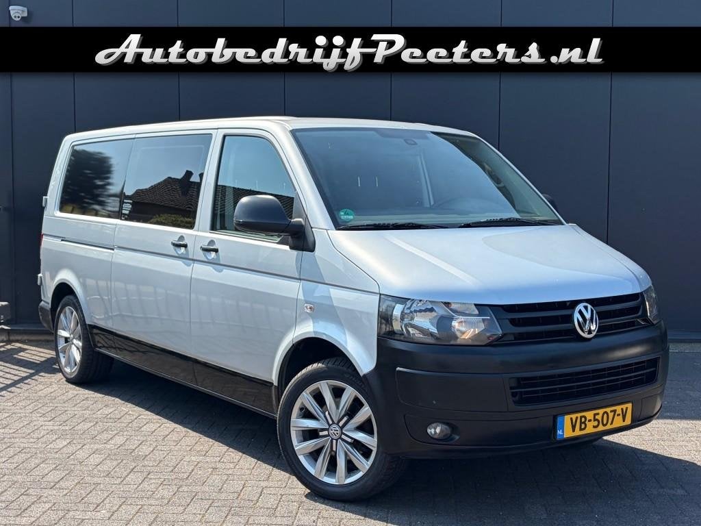 Volkswagen TRANSPORTER 2.0 TDI 140pk D.C. L2H1 6-zits MARGE-, Auto's, 13 km/l, 4 cilinders, Volkswagen, Navigatiesysteem