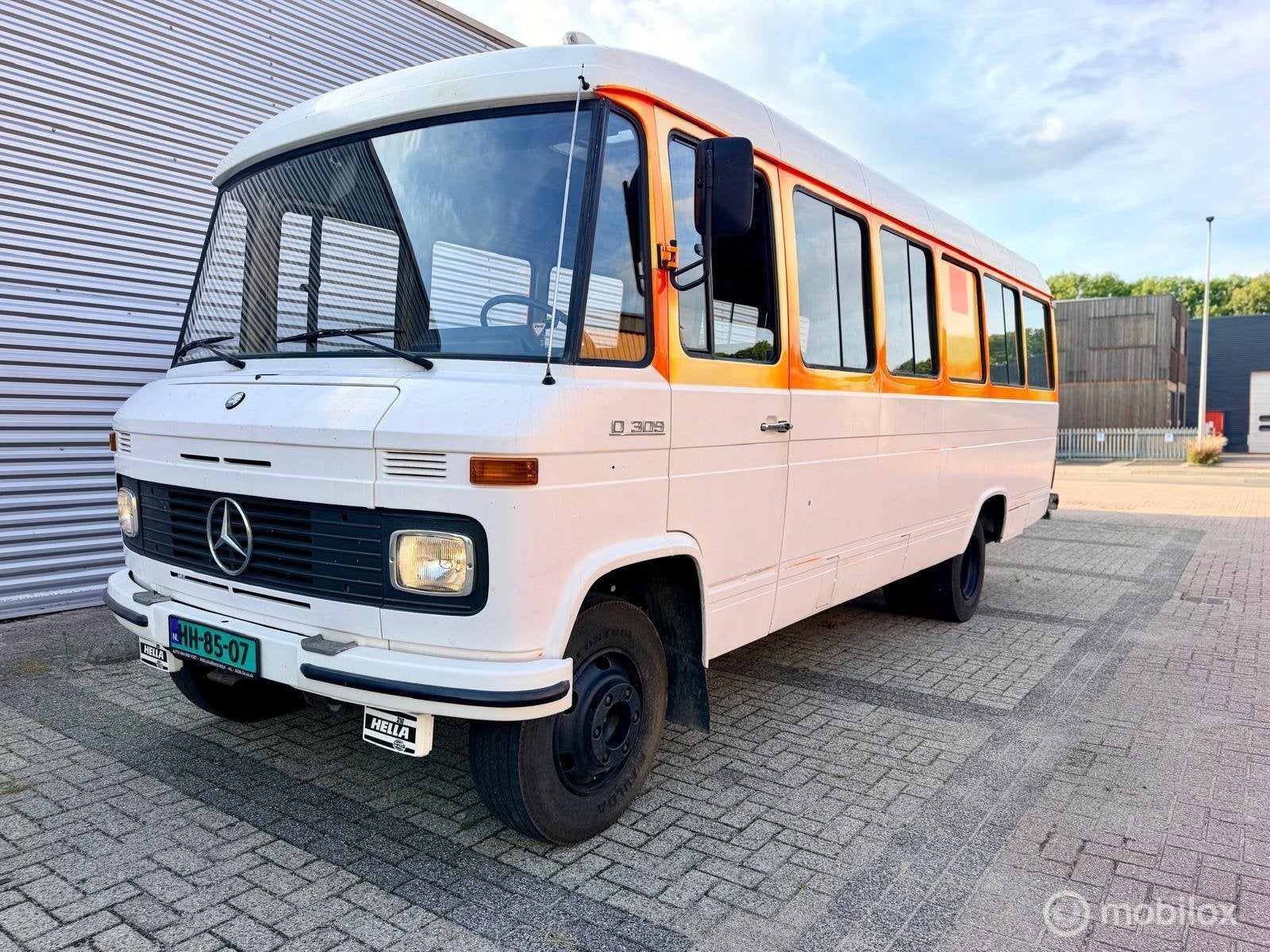 Mercedes 508 bj 1980 Breitmaul 31855 km brandweer camper, Overige carrosserieën, Mercedes-Benz, Bedrijf, 9 stoelen