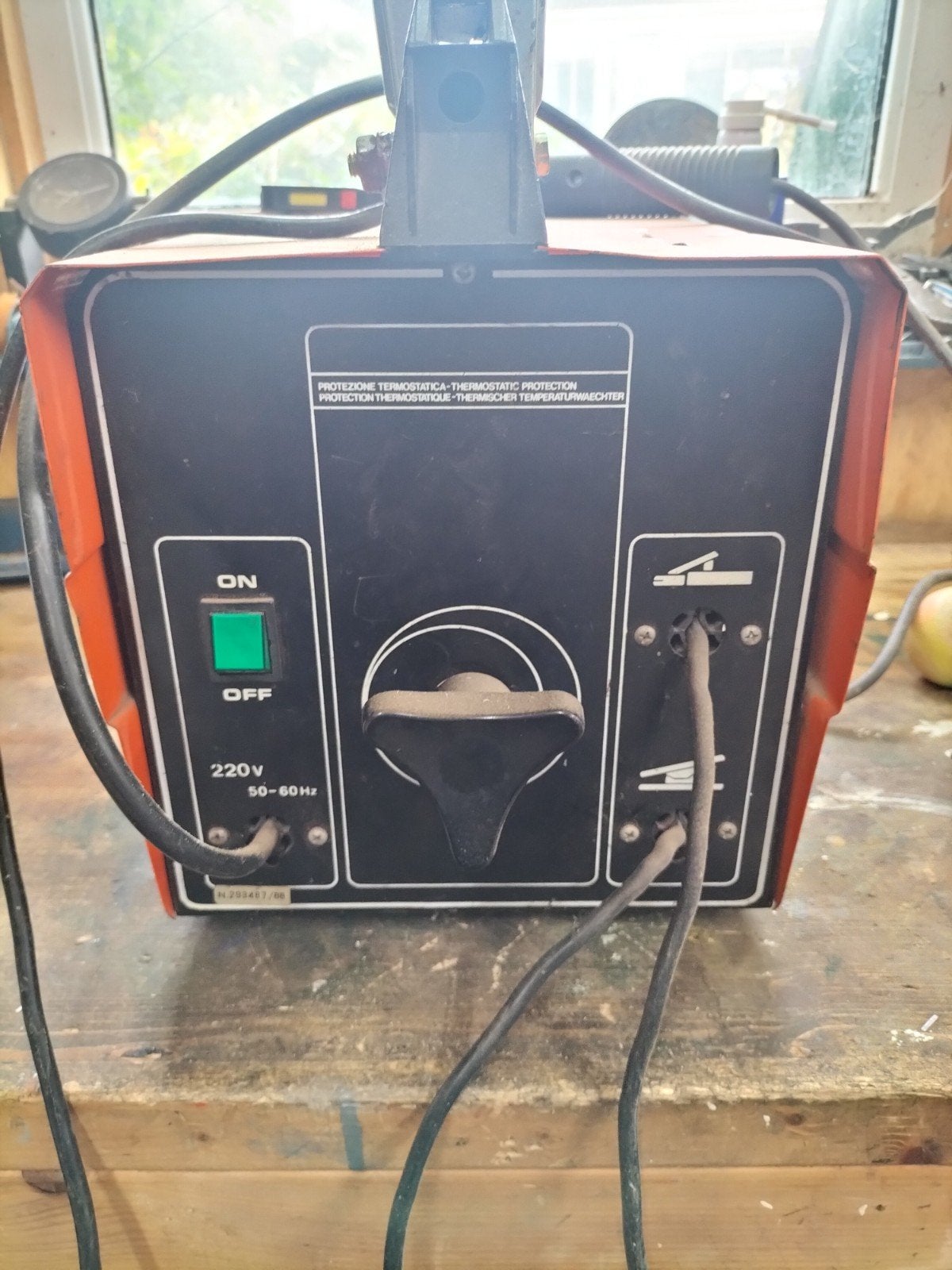 lasapparaat, Ophalen, Gebruikt, Elektroden
