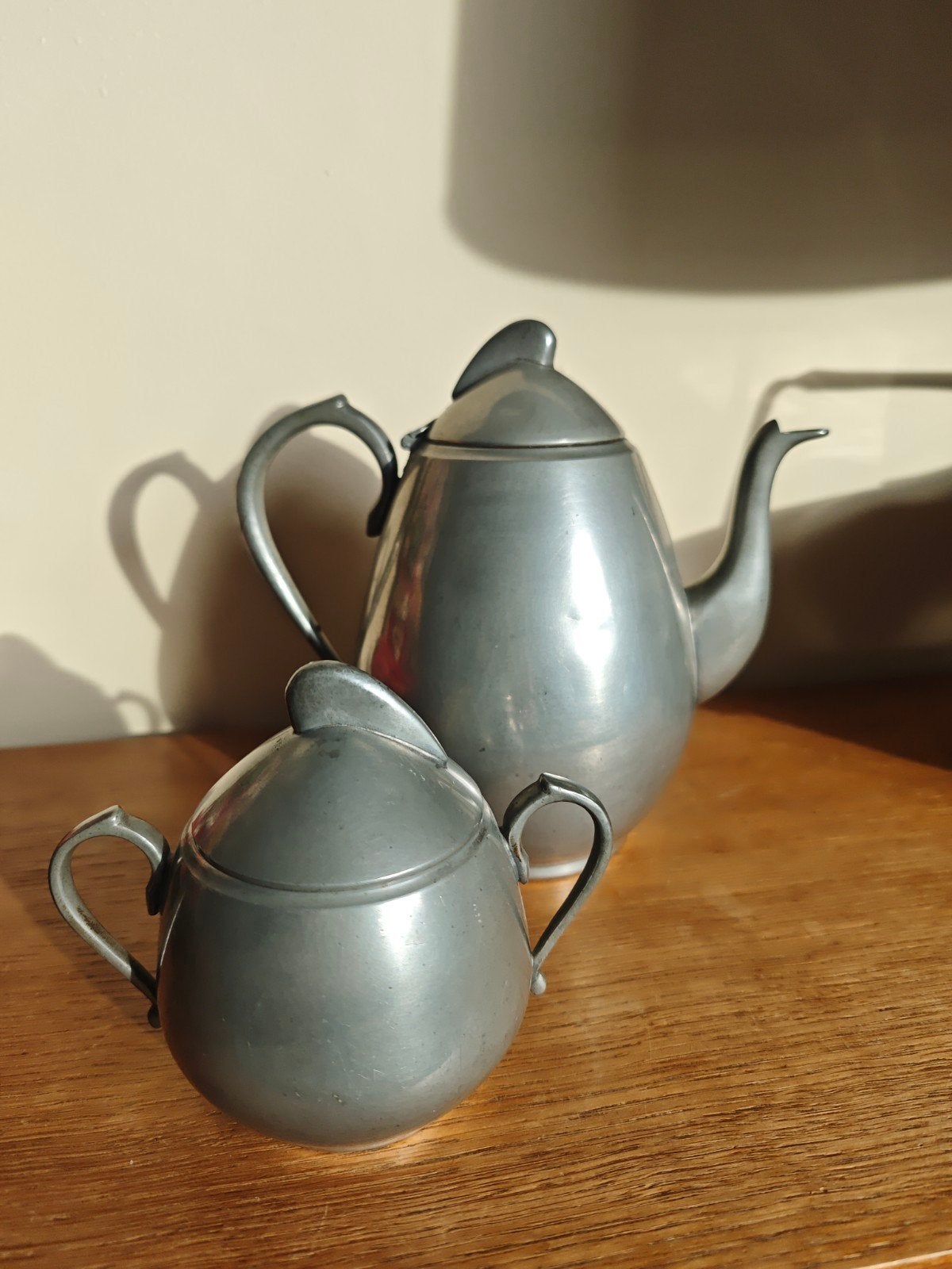 vintage thee kan en suiker potje, Antiek en Kunst, Ophalen of Verzenden