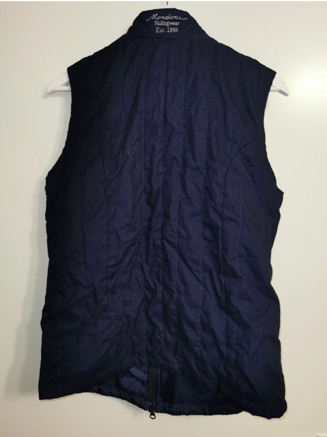 Mondoni blauwe en zwarte  bodywarmer ZGAN! Ruiter

Blauwe Ma, Kleding | Dames, Ophalen of Verzenden, Zo goed als nieuw, Maat 46/48 (XL) of groter