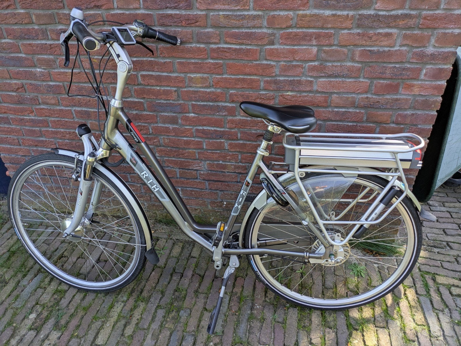 RIH omega elektrische damesfiets, 49 cm, 8 versnellingen, 47 tot 51 cm, Ophalen, Gebruikt, Overige merken