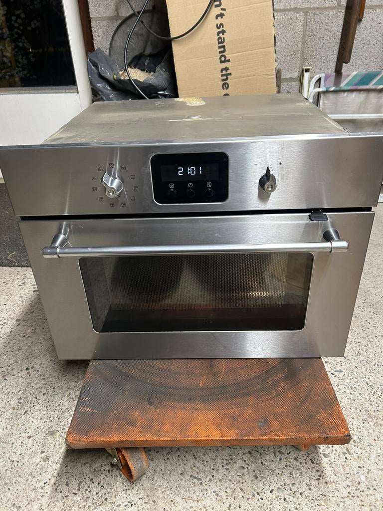 Ikea Gränslös combi magnetron hette lucht oven 60x45, 45 tot 60 cm, Gebruikt, Ophalen of Verzenden, Oven met grill