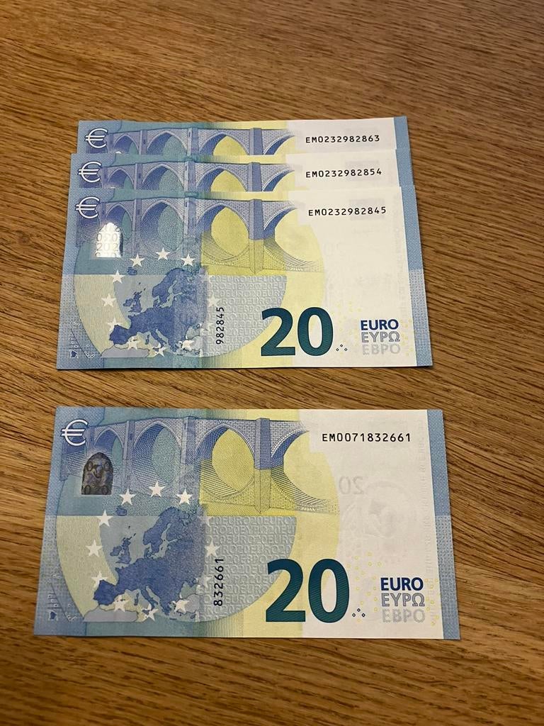 €20,- Lagarde - Frankrijk (EM) - E009 - UNC, Postzegels en Munten, Bankbiljetten | Europa | Eurobiljetten, Ophalen of Verzenden