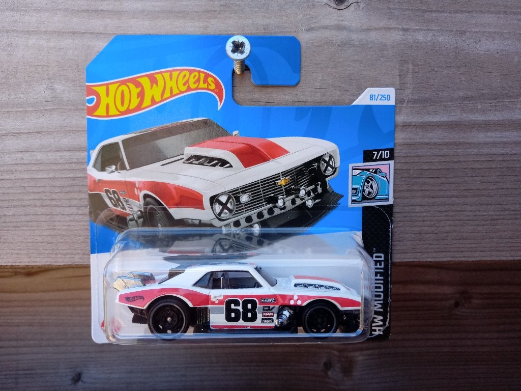 Chevrolet Camaro Custom '68 Hotwheels, Ophalen, Nieuw, Auto