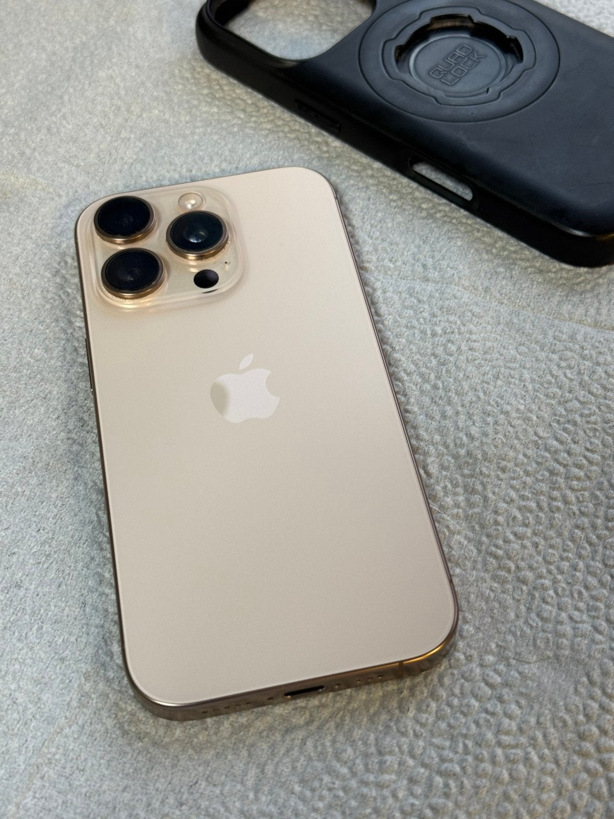 IPHONE 16 PRO 128 GB GOUD ECHT ZGAN, 128 GB, 60 %, IPhone 16, Ophalen of Verzenden