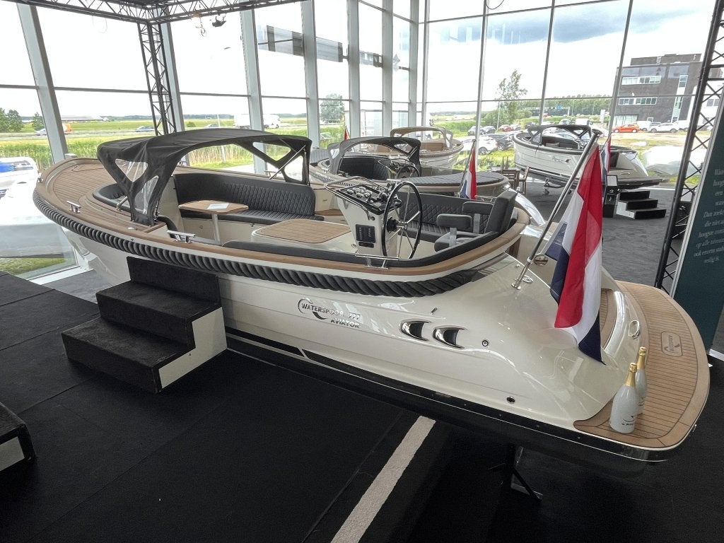 Waterspoor 777 Aviator + 195pk Yanmar, 3 m, Tender, Binnenboordmotor, Waterspoor