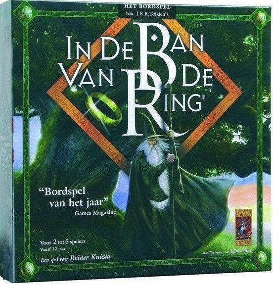 In de ban van de ring - lord of the ring, Drie of vier spelers, Ophalen of Verzenden, Nieuw, 999 Games