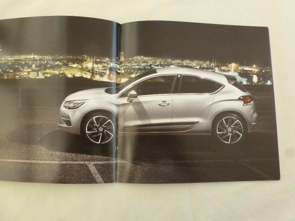 Citroen DS4 DS 4 folder Duits 2011, Ophalen of Verzenden, Zo goed als nieuw, Citroën