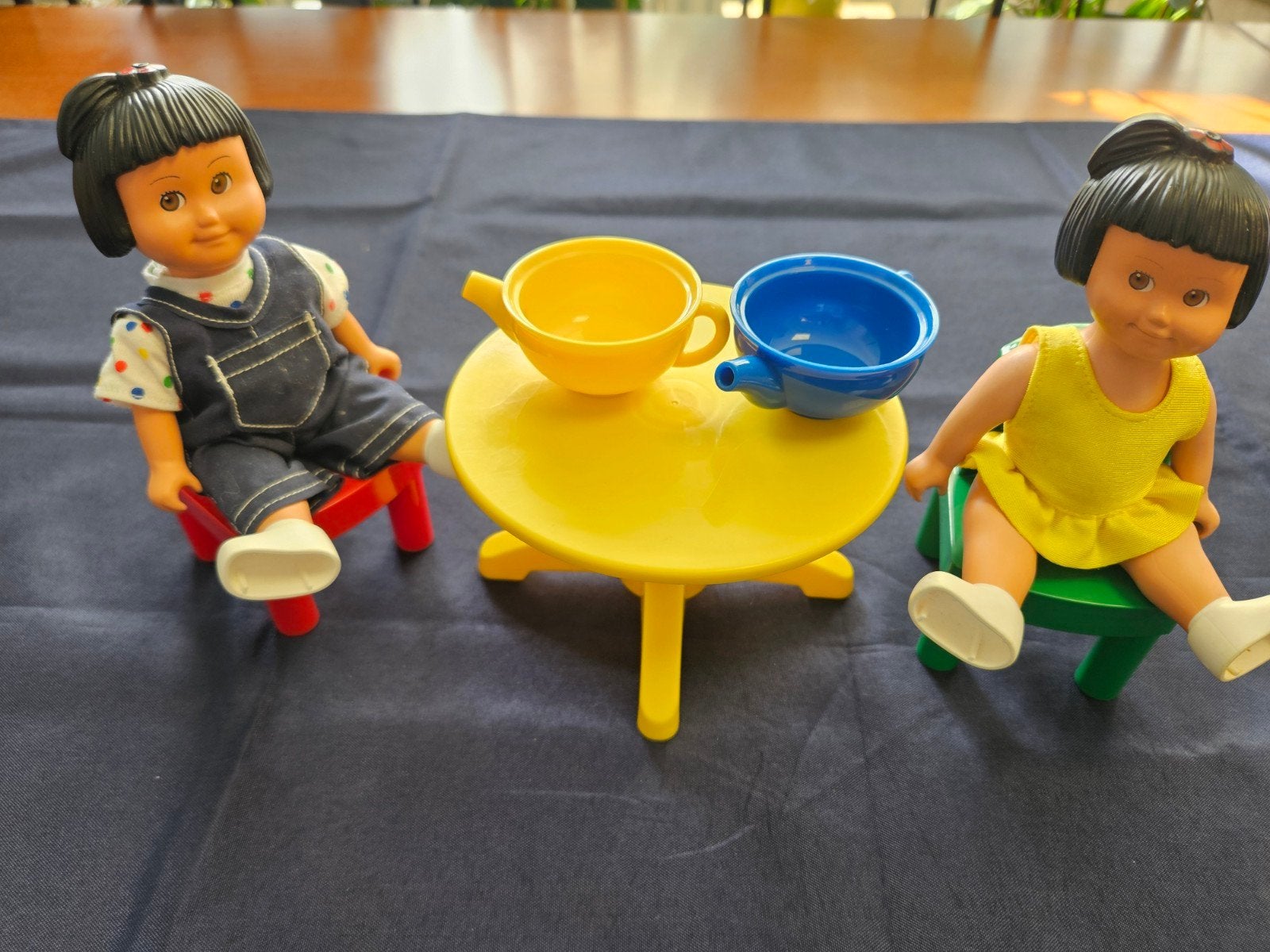 Vintage Lego Duplo Dolls /education met meubels en servies, Ophalen of Verzenden, Gebruikt, Overige typen