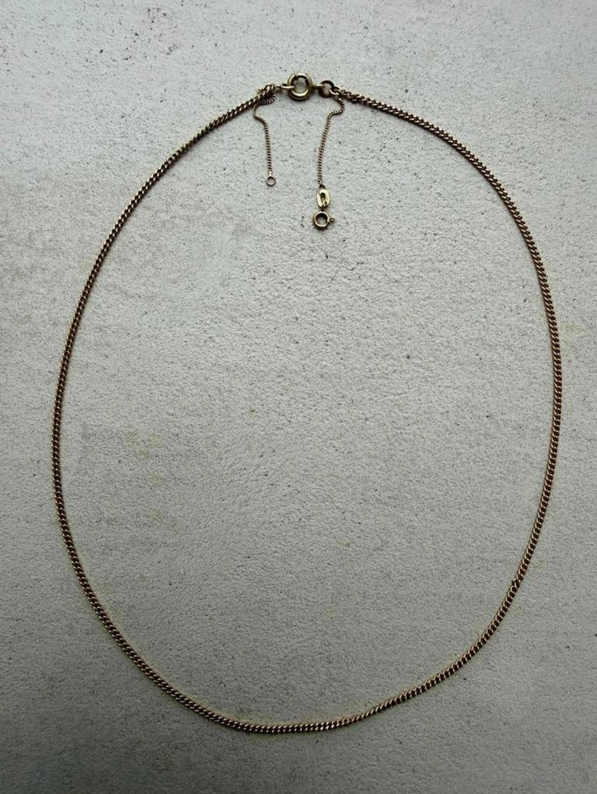 18 karaat gouden ketting gourmet schakel 750 50 cm 9.58 gram, Ophalen of Verzenden, Zo goed als nieuw, Goud, Goud