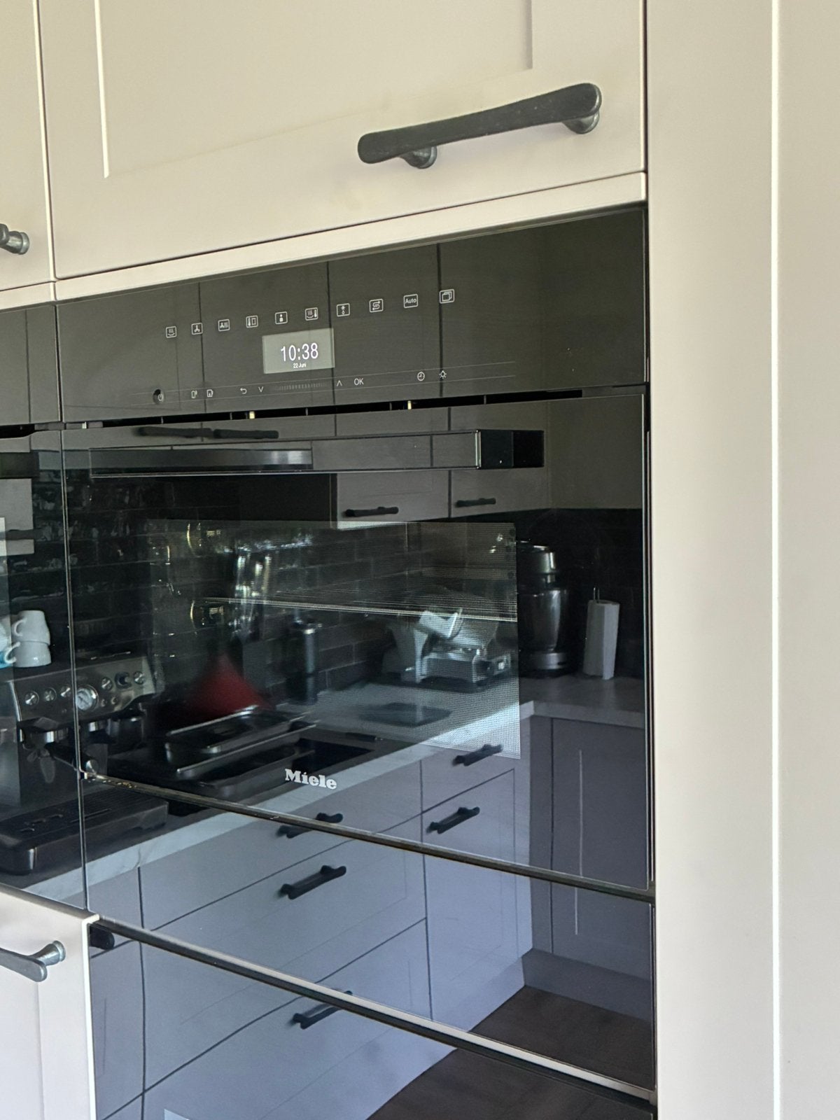 Miele inbouw combistoomoven obsidiaanzwart type DCG 7440, Ophalen, Zo goed als nieuw, Stoom